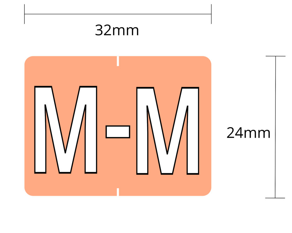 L8701-* : Alphabetic Labels (Individual Letter, 240/pack) | Datafile